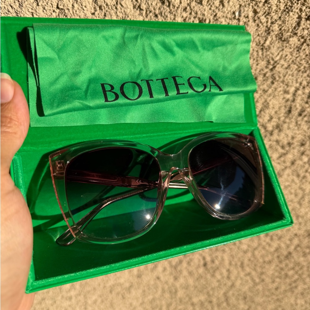 Bottega Veneta Blush Pink Sunglasses